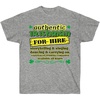 Greekgear Authentic Irishman for Hire T-Shirt(Sport Grey)