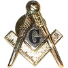 Masonic 3D Color Shield Pins