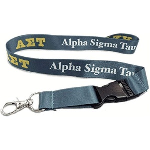 Alpha Sigma Tau AST Lanyard(Teal)