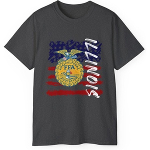 FFA – National FFA Organization Custom State T-Shirt(Dark Heather)