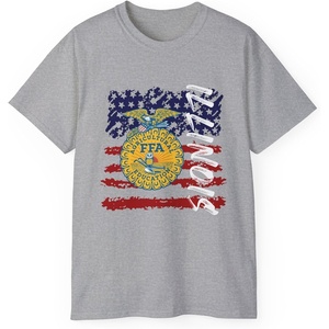 FFA – National FFA Organization Custom State T-Shirt(Sports Grey)