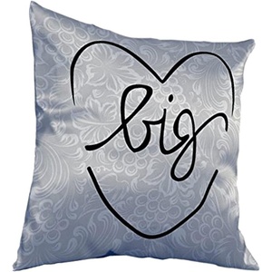Greekgear Big Sister Sorority Throw Pillow