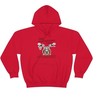 Jesus Would Have Been A Biker – Christian Hoodie Sweatshirt(Red)