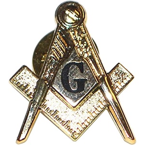 Masonic 3D Color Shield Pins