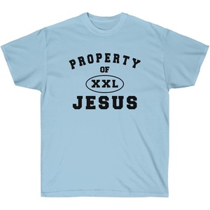 Property of Jesus – Christian T-Shirt(Light Blue)