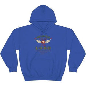 Soldier Of The Lord – Christian Hoodie Sweatshirt(Royal)
