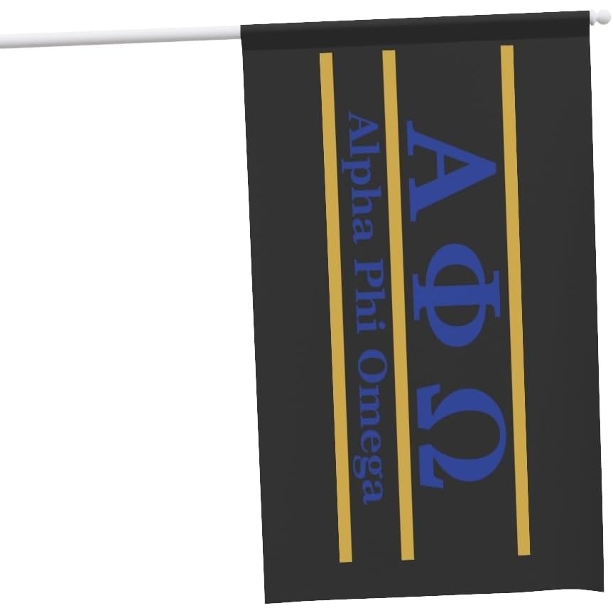 image:imageAlpha Phi Omega Greek Letter Flag