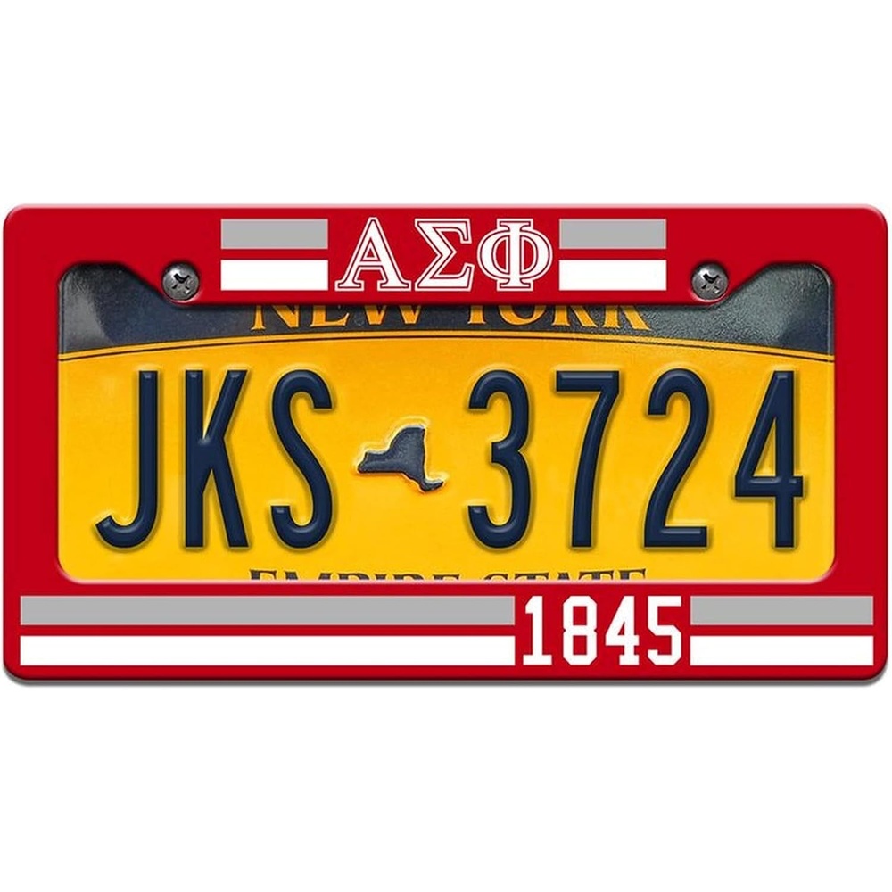 image:imageAlpha Sigma Phi Year License Plate Frame