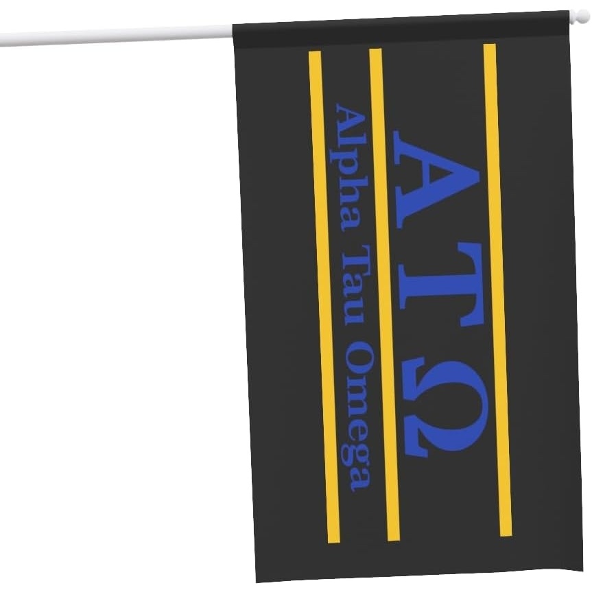 image:imageAlpha Tau Omega ATO Greek Letter Flag