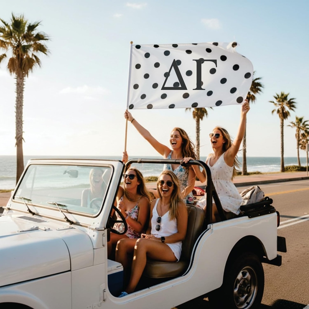 image:imageDelta Gamma Polka Dot Sorority Flags