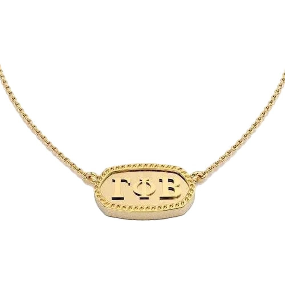image:imageGreekgear Gamma Phi Beta Athena NecklaceGold Plated