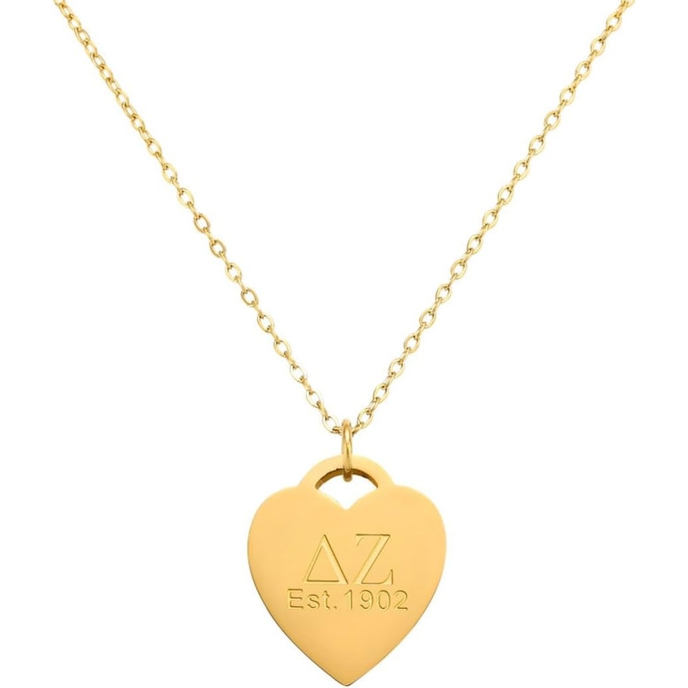 image:imageGreekgear Kappa Delta Heart Tag Necklace