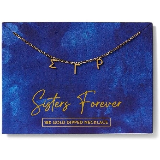 image:imageGreekgear Sigma Gamma Rho Name Necklaces