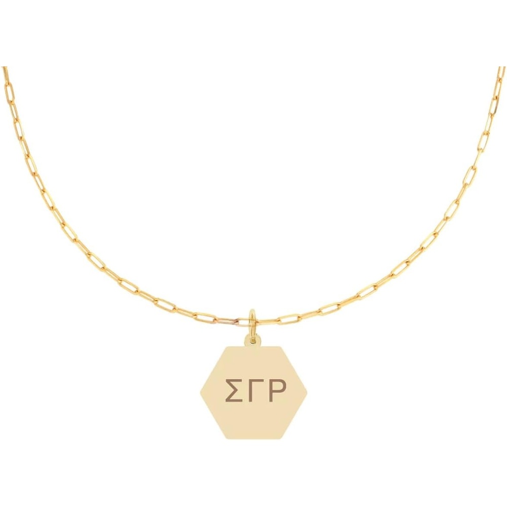 image:imageGreekgear Sigma Gamma Rho Paperclip Necklaces
