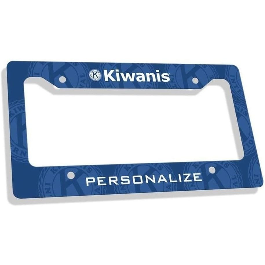 image:imageKiwanis Custom License Plate Frame Royal Blue