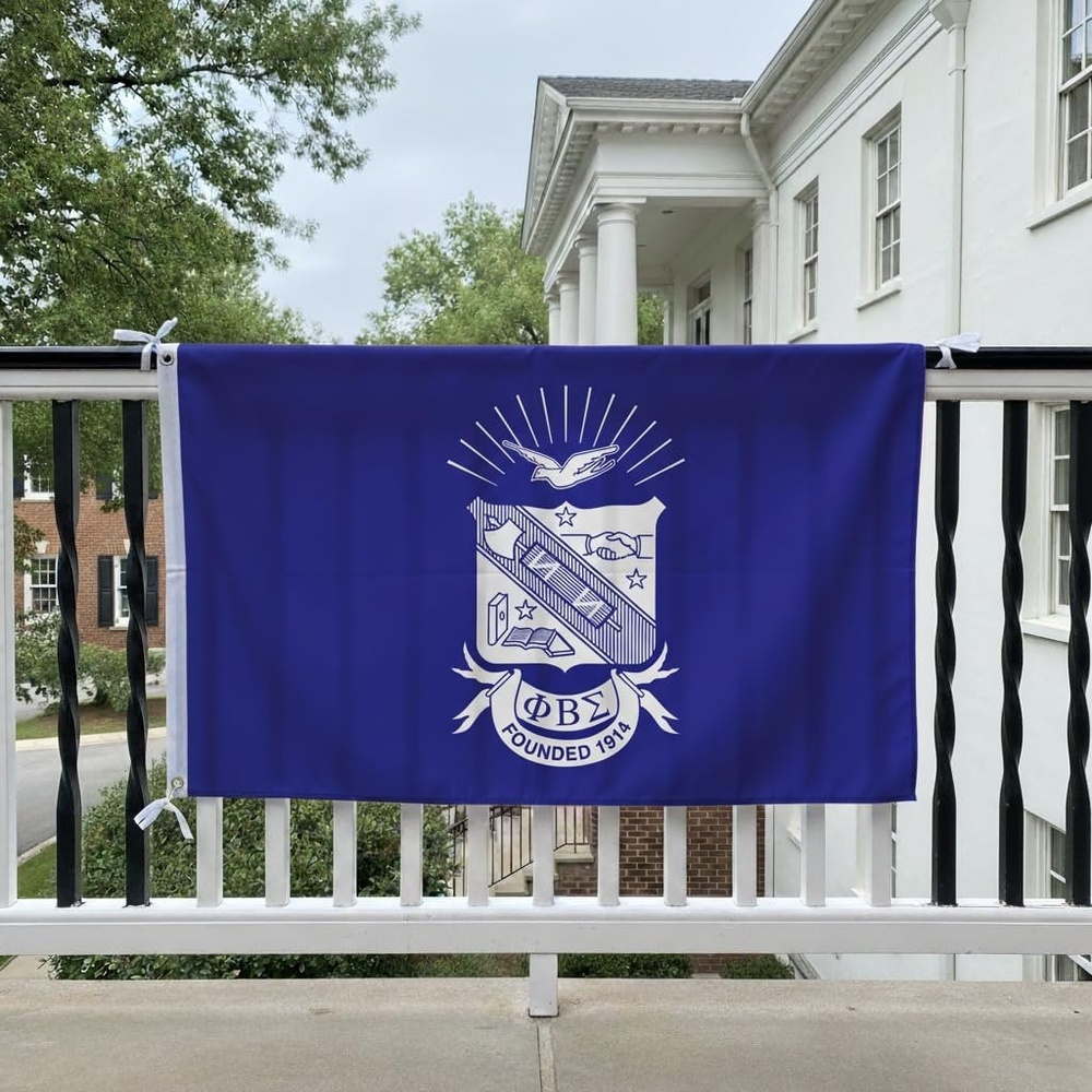 image:imagePhi Beta Sigma Crest Flag Giant 3 x 5