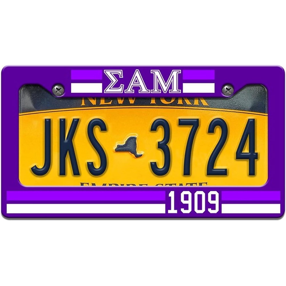 image:imageSigma Alpha Mu Year License Plate Frame