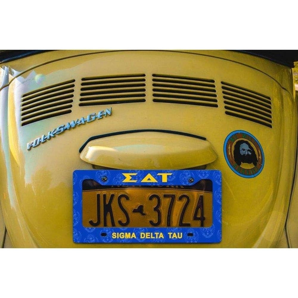 image:imageSigma Delta Tau New License Plate Frame