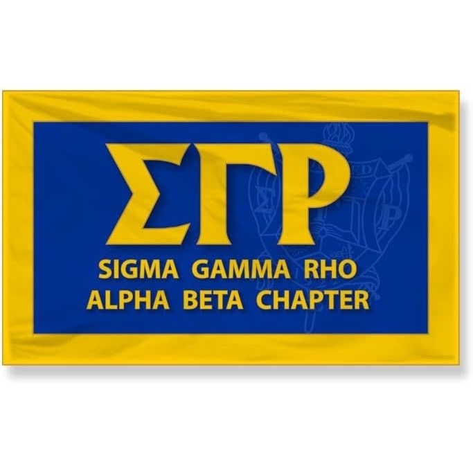 image:imageSigma Gamma Rho 3 X 5 Flag