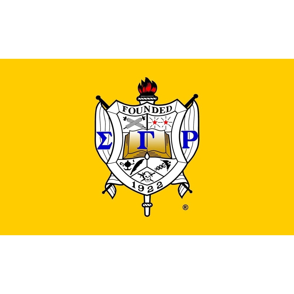image:imageSigma Gamma Rho Huge Crest Flag 3 x 5