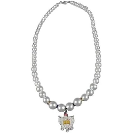 image:imageSigma Gamma Rho Pearl Necklace wShield