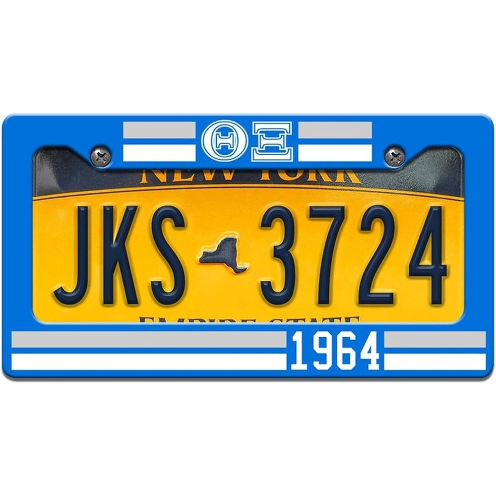 image:imageTheta Xi Year License Plate Frame