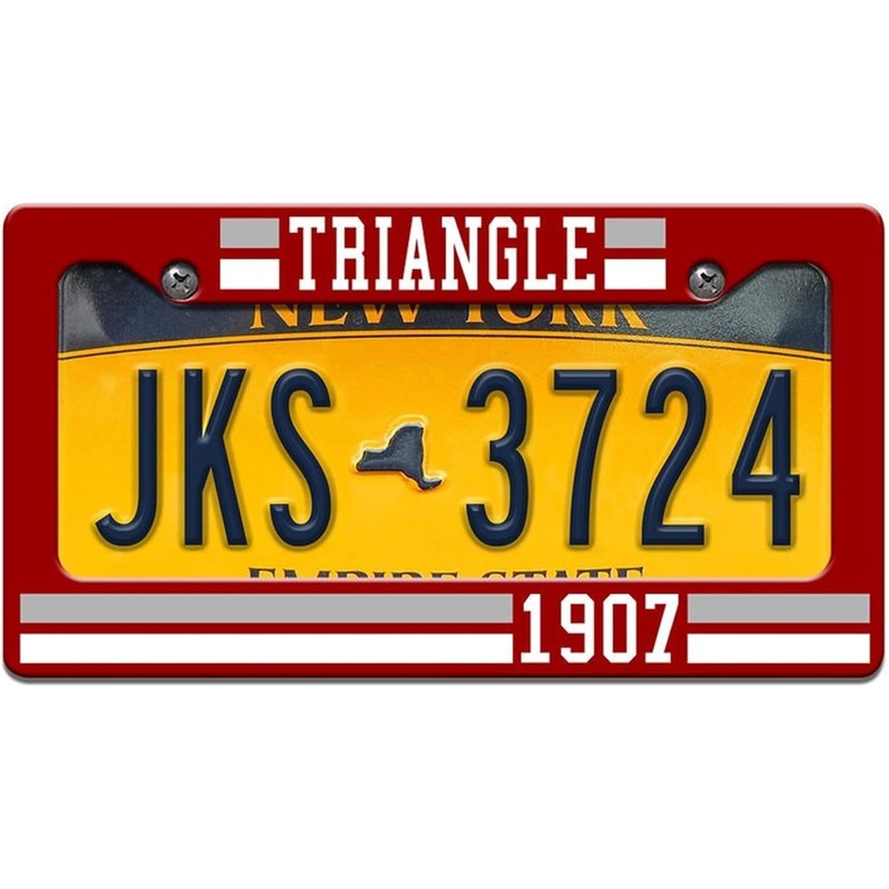 image:imageTriangle Year License Plate Frame