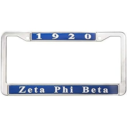 image:imageZeta Phi Beta Metal License Plate Frame
