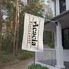 Acacia Greek Letter Flag