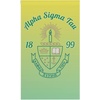Alpha Sigma Tau House Flag Banner