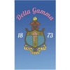Delta Gamma House Flag Banner