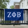 Zeta Phi Beta Huge Letter Flag (3′ x 5′)