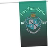 Zeta Tau Alpha House Flag Banner