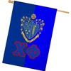 Chi Phi Crest House Flag