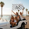 Delta Zeta Polka Dot Sorority Flags