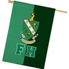 Farmhouse Crest House Flag