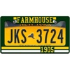 Farmhouse Year License Plate Frame