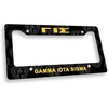 Gamma Iota Sigma Custom License Plate Frame Black