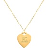Greekgear Chi Omega Heart Tag Necklace