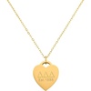 Greekgear Delta Delta Delta Heart Tag Necklace