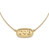 Greekgear Gamma Phi Beta Athena Necklace(Gold Plated)