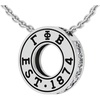 Greekgear Gamma Phi Beta Circle Established Charm Necklace
