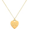 Greekgear Kappa Kappa Gamma Heart Tag Necklace