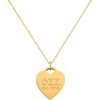 Greekgear Phi Sigma Sigma Heart Tag Necklace