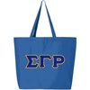 Greekgear Sigma Gamma Rho Jumbo Canvas Tote