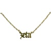 Greekgear Zeta Old English Necklaces