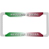 Happiness is Being Italian License Plate Frame