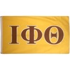 Iota Phi Theta Letter Flag – Gold