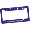 Sigma Sigma Sigma Custom License Plate Frame Purple