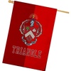 Triangle Crest House Flag